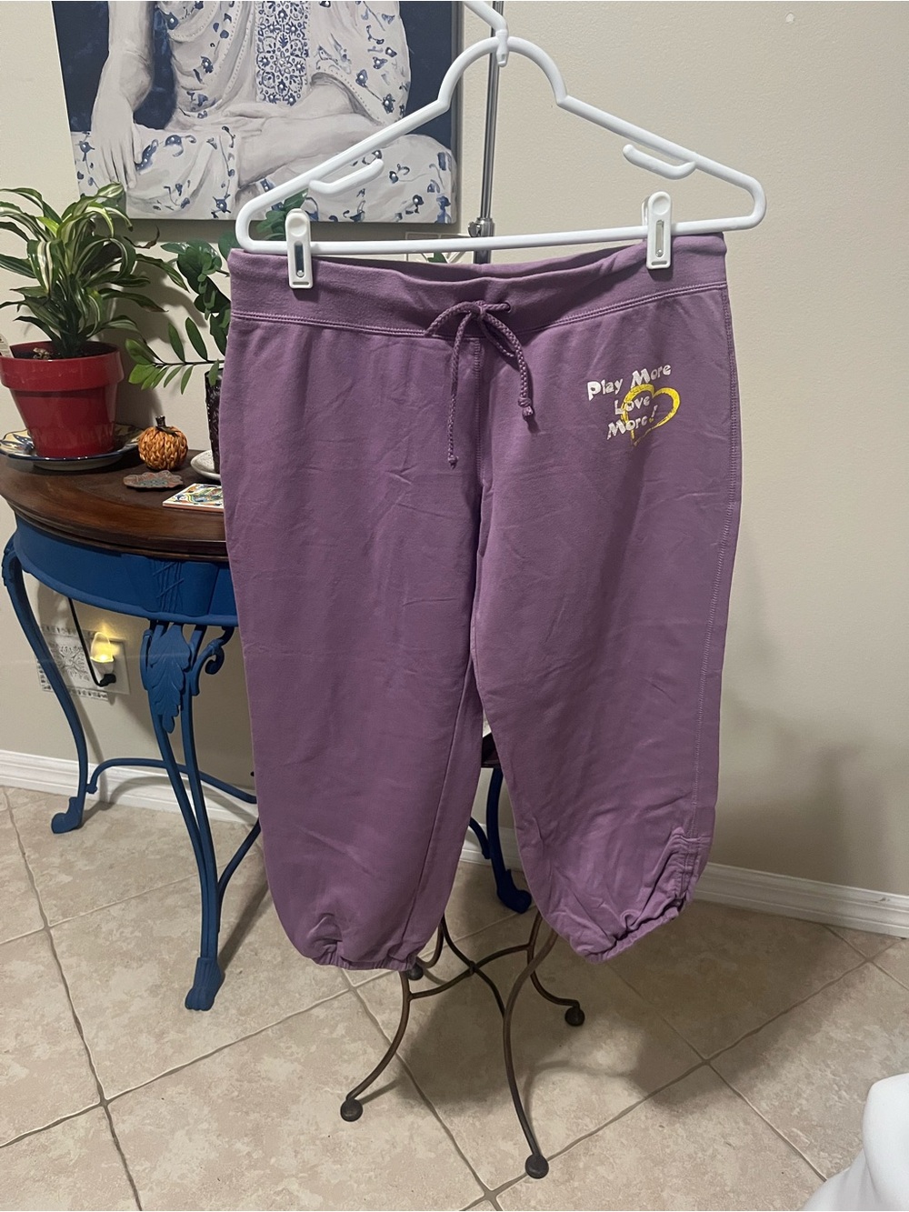No Boundaries Capri pants Cropped Sweatpants - Juniors L 11 13